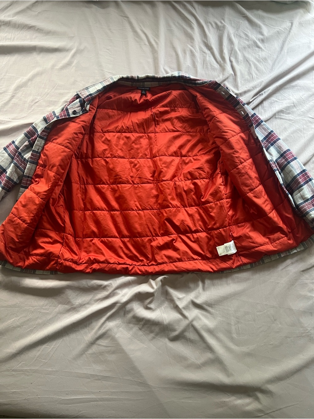 Patagonia Men’s XXL Fjord Insulated Flannel Shirt Jacket In Migration Flannel - Picture 5 of 8